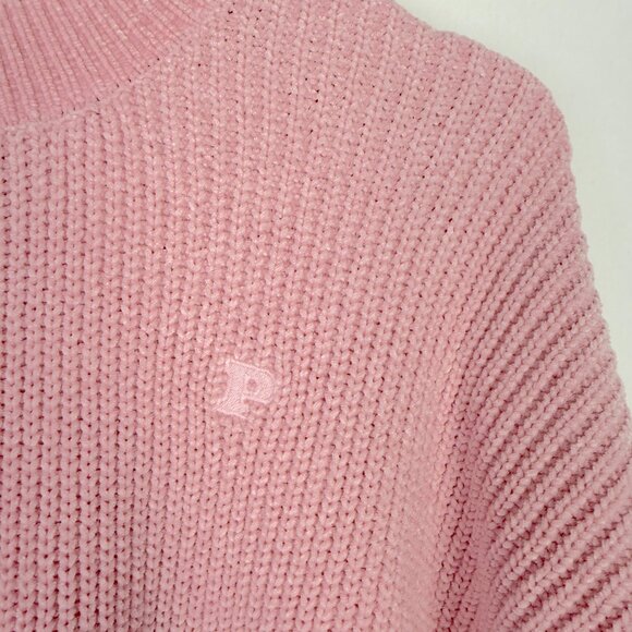 NWT PINK Victoria’s Secret Chenille Pullover Sweater Oversized Pink Size XXL NEW - Picture 6 of 13